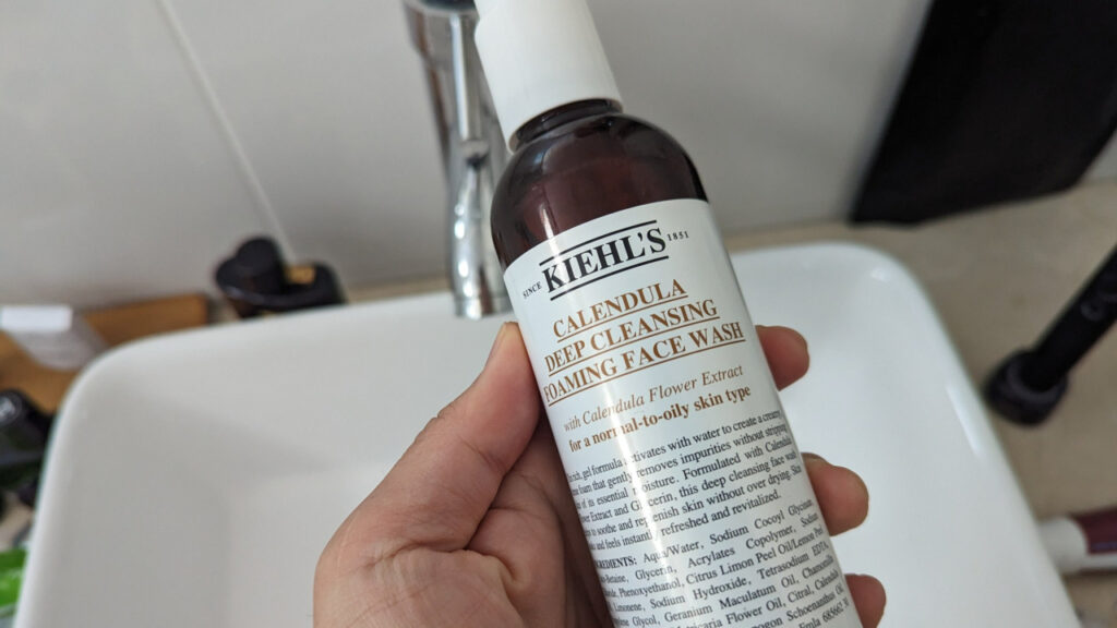 Kiehl’s Calendula Deep Cleansing Foaming Face Wash for Men Review