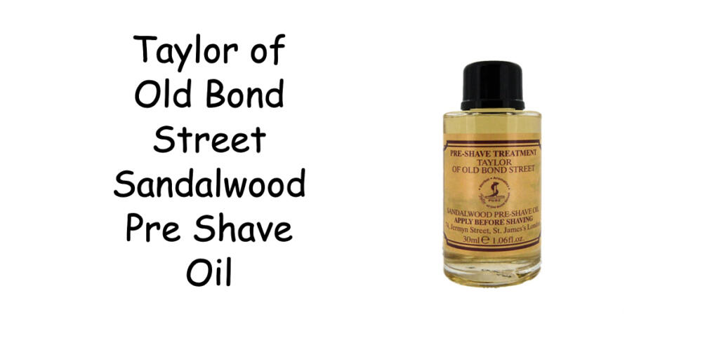 Taylor of Old Bond Street Sandalwood Pre Shave Oil