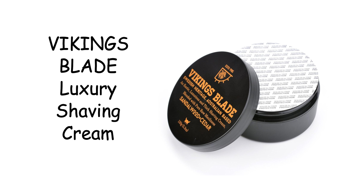 VIKINGS BLADE Luxury Shaving Cream Review
